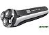 Электрическая бритва Polaris PMR 0305R wet&dry PRO 5 BLADES (чёрный, хром)