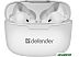 Наушники Defender Twins 903 (белый) Наушники Defender Twins 903 (белый)