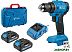 Дрель-шуруповерт Bull SR 1803 1329602 (с 2-мя АКБ, кейс)