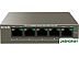 Неуправляемый коммутатор Tenda TEF1105P-4-38W Неуправляемый коммутатор Tenda TEF1105P-4-38W