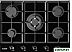 Газовая варочная поверхность EXITEQ PFH750STG-E