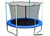 Батут Atlas Sport 312 см - 10ft (с лестницей, внутренняя сетка, синий) Батут Atlas Sport 312 см - 10ft (с лестницей, внутренняя сетка, синий)