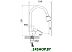 Смеситель Wisent WP53028F Смеситель Wisent WP53028F