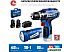 Дрель-шуруповерт Зубр Профессионал DL-121-22F (с 2-мя АКБ, LED фонарь, кейс)