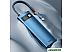 USB-хаб Baseus Metal Gleam Series 6-in-1 Type-C WKWG000003 USB-хаб Baseus Metal Gleam Series 6-in-1 Type-C WKWG000003