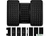Подставка для ног Brabix Ultra 5 533040