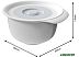 Набор мисок Rotho Fresh Baking bowl 1043302590 (белый/серый) Набор мисок Rotho Fresh Baking bowl 1043302590 (белый/серый)