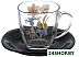 Столовый сервиз Luminarc Neo Carine Minuet Black N8126 Столовый сервиз Luminarc Neo Carine Minuet Black N8126