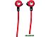 Наушники вкладыши Oklick HP-S-210 красный