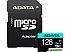 Карта памяти A-Data Premier Pro AUSDX128GUI3V30SA2-RA1 microSDXC 128GB (с адаптером)