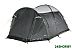 Кемпинговая палатка High Peak Santiago 5 (светло-серый/темно-серый/зеленый)