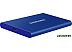 Внешний накопитель Samsung T7 500GB (синий) Внешний накопитель Samsung T7 500GB (синий)