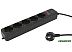 Сетевой фильтр PC Pet AP01006-3-BK 3 м (5 розеток) черный Сетевой фильтр PC Pet AP01006-3-BK 3 м (5 розеток) черный