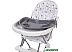 Стульчик для кормления Polini Kids 252 Звезды (белый/серый) Стульчик для кормления Polini Kids 252 Звезды (белый/серый)