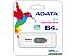 USB Flash A-Data UV220 64GB (белый/серый) (AUV220-64G-RWHGY) USB Flash A-Data UV220 64GB (белый/серый) (AUV220-64G-RWHGY)