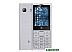 Кнопочный телефон F+ B280 (серебристый)