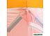 Палатка Следопыт КУБ 3 (белый/оранжевый)