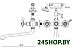 Смеситель Gerhans K01 K13101G (золотистый) Смеситель Gerhans K01 K13101G (золотистый)