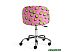 Кресло TetChair Melody Botanica 06 kiwi/138 (ткань/флок, фиолетовый)