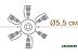Удлинитель для гирлянд Vegas 55043 Удлинитель для гирлянд Vegas 55043