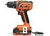 Дрель-шуруповерт Daewoo Power DAA 2122Li Set (с 2-мя АКБ, кейс)