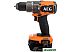 Ударная дрель-шуруповерт AEG Powertools BSB 18C3BL-502C 4935478939 (с 2-мя АКБ 5 Ач, кейс)