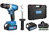 Дрель-шуруповерт Bull SR 1802 (с 2-мя АКБ, кейс)