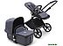 Универсальная коляска Bugaboo Fox Cub (2 в 1, black/stormy blue) Универсальная коляска Bugaboo Fox Cub (2 в 1, black/stormy blue)