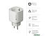 Умная розетка Яндекс YNDX-00540WHT (белый) Умная розетка Яндекс YNDX-00540WHT (белый)