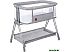 Приставная детская кроватка Lionelo Luna (grey concrete) Приставная детская кроватка Lionelo Luna (grey concrete)