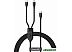 Кабель Baseus CA1T2-F01 USB Type-C - USB Type-C - Lightning (1.2 м, черный)