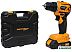 Дрель-шуруповерт Partisan AD-2155BL (с 2-мя АКБ, кейс)