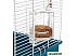 Клетка для птиц Ferplast Rekord 3 / 52009801 (белый/синий) Клетка для птиц Ferplast Rekord 3 / 52009801 (белый/синий)