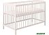 Детская кроватка Polini Kids Simple 101 (белый) Детская кроватка Polini Kids Simple 101 (белый)