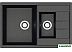 Кухонная мойка Zett Lab 210/Q4 (черный)