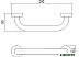 Поручень Savol S-010025 Поручень Savol S-010025