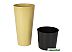 Кашпо Prosperplast Tubus Slim Shine 400 DTUS400S-7502U (капучино) Кашпо Prosperplast Tubus Slim Shine 400 DTUS400S-7502U (капучино)