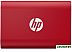 Внешний накопитель HP P500 250GB 7PD49AA (красный) Внешний накопитель HP P500 250GB 7PD49AA (красный)