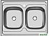 Кухонная мойка Ukinox Стандарт STM800.600 20--6C 3C Кухонная мойка Ukinox Стандарт STM800.600 20--6C 3C