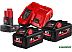 Аккумулятор с зарядным устройством Milwaukee M18 M18HNRG-802 4933471073 (2 x 18В/8 Ач + 12В/4 Ач + 1 Аккумулятор с зарядным устройством Milwaukee M18 M18HNRG-802 4933471073 (2 x 18В/8 Ач + 12В/4 Ач + 1