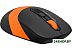 Мышь A4Tech FG10 (черный/оранжевый)