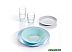 Тарелка обеденная Luminarc Diwali light blue P2610 Тарелка обеденная Luminarc Diwali light blue P2610
