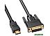 Кабель Buro HDMI-19M-DVI-D-1.8m 24M/19M (1.8 м)