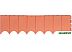 Бордюр садовый Prosperplast Garden Fence IKRR-R624 (терракотовый) Бордюр садовый Prosperplast Garden Fence IKRR-R624 (терракотовый)