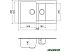 Кухонная мойка Vankor Orman OMP 04.80 (бежевый) Кухонная мойка Vankor Orman OMP 04.80 (бежевый)