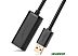 Кабель Ugreen US121 10319 USB Type-A - USB Type-A (5 м, черный)