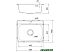 Кухонная мойка IDDIS Basic BAS53P0i77 Кухонная мойка IDDIS Basic BAS53P0i77