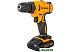 Дрель-шуруповерт Вихрь ДА-20Л-2КА (с 2-мя АКБ, кейс, набор оснастки)