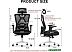 Кресло Evolution Exo F1 (серый)