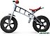 Беговел FirstBIKE Cross с тормозом (серебристый) Беговел FirstBIKE Cross с тормозом (серебристый)